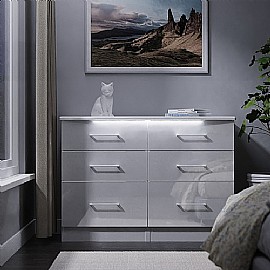 Paris Illuminated Bedroom Furniture